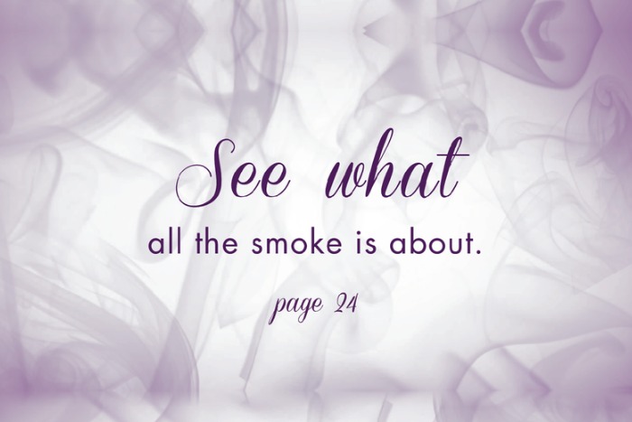 Brisdelle 'See what all the smoke is about' magazine belly band